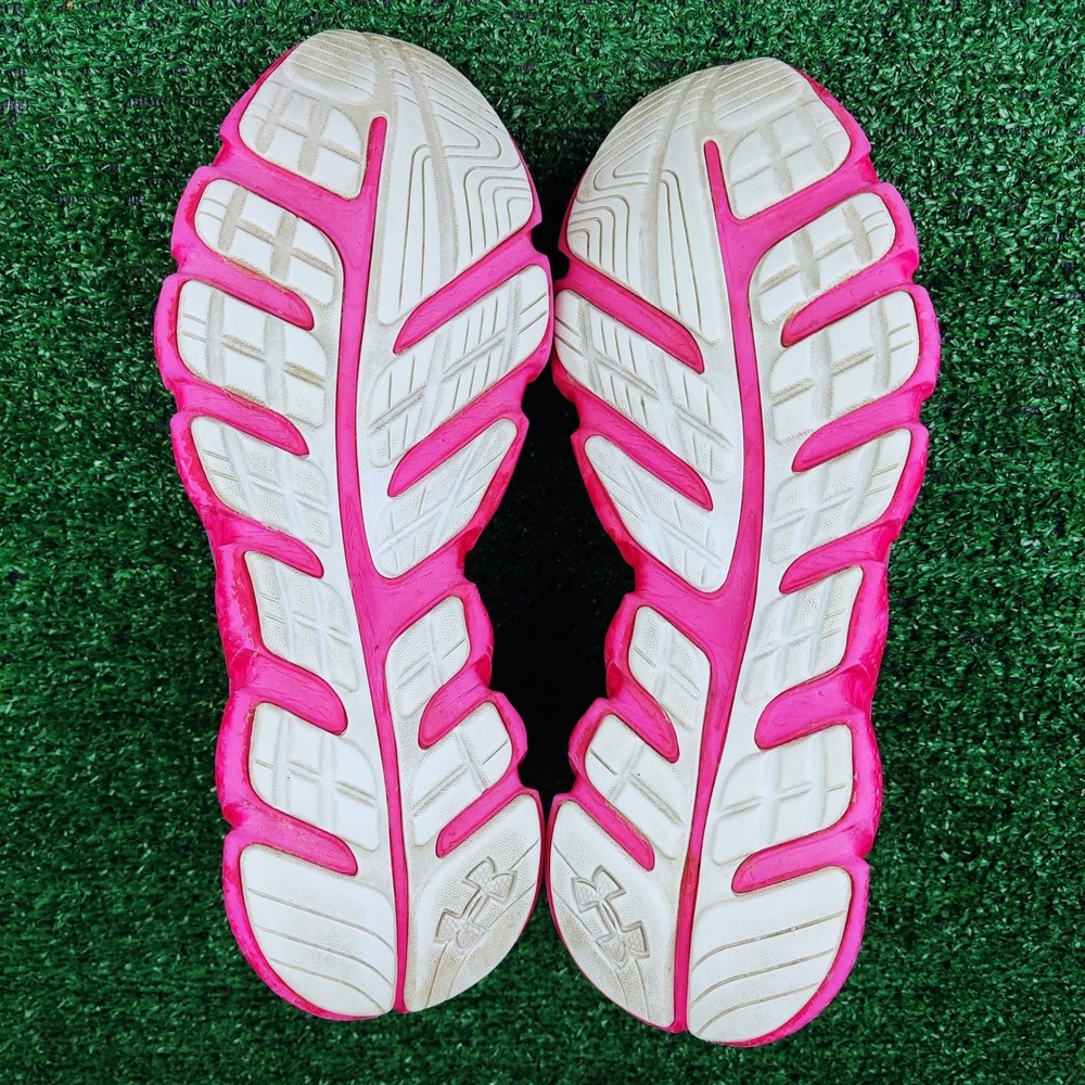 Under Armour Running Shoes Womens 8.5 Pink Micro G 1241979-029 Mesh Athletic - Picture 6 of 8